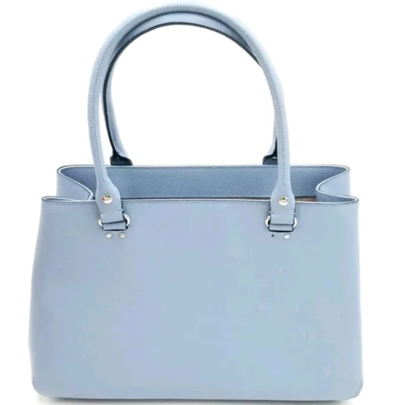 Low Start KS-Wellesy Elena Triple Compartment Tote Bag (Cornflower Blue 🩵)NWOT - Picture 8 of 9